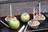WoodU Disposable Wooden Candy Apple Skewers 100 pcs All Natural Eco-friendly Non-toxic