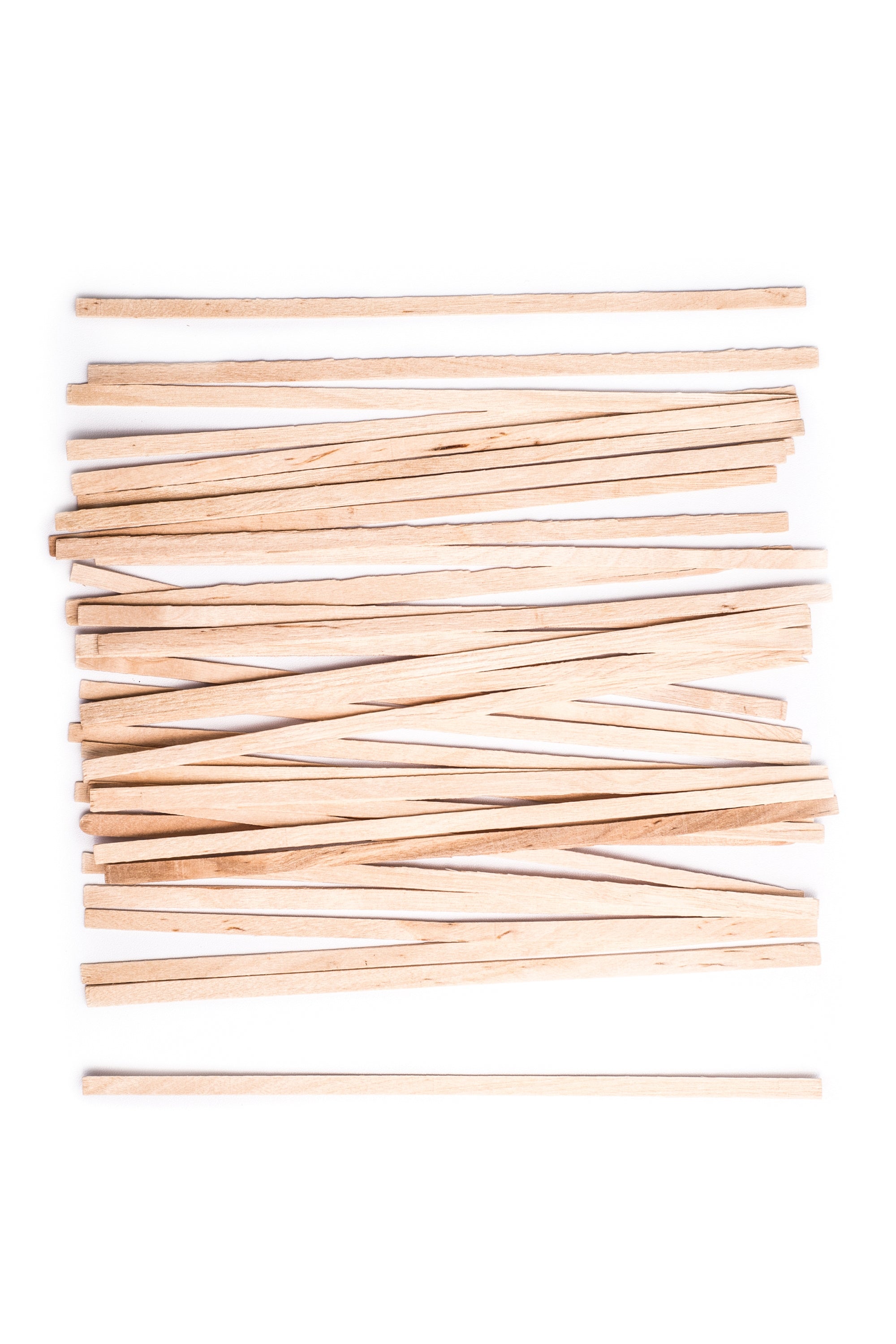 WoodU Disposable Wooden Coffee Stirrer Square Edge 1000 pcs All Natural Eco-friendly Non-toxic