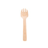 Load image into Gallery viewer, WoodU Disposable Wooden Mini Spork 100 pcs All Natural Eco-friendly Non-toxic