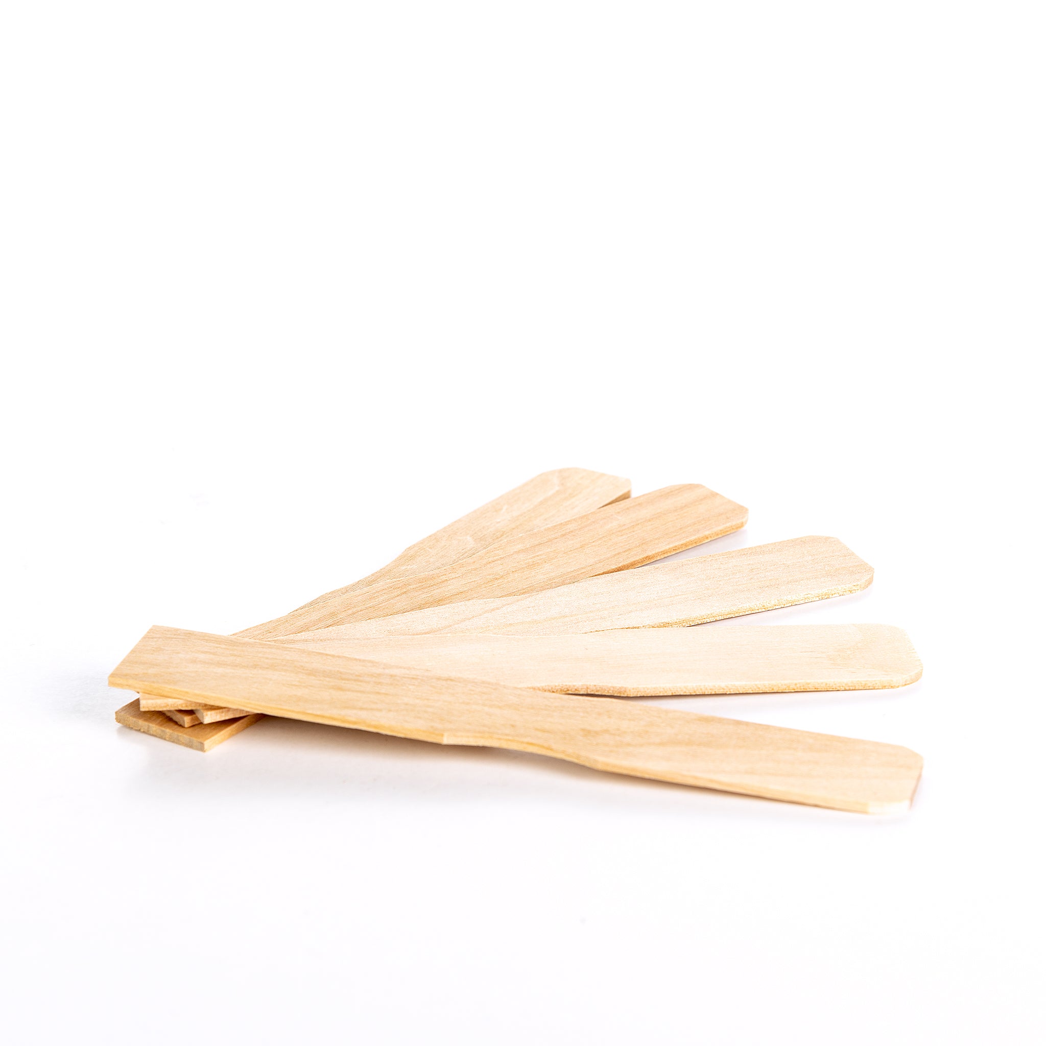 WoodU Wooden Paint Paddle Sticks All Natural Eco-friendly Non-toxic
